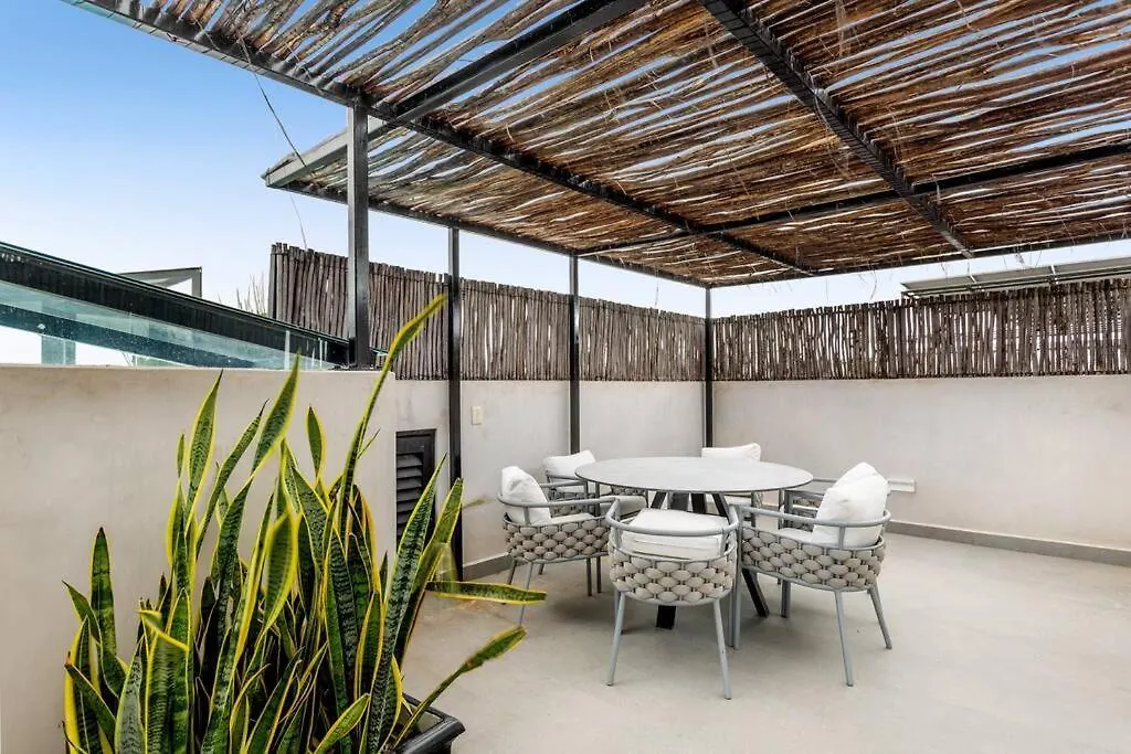 Kite 5 Bed, Self Checkin, Pool, Sleep 14 In Great Neighborhood Apartment Tulum