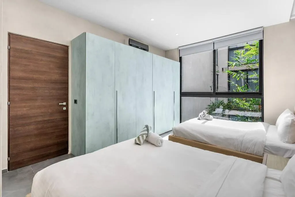 Kite 5 Bed, Self Checkin, Pool, Sleep 14 In Great Neighborhood Apartment Tulum 0*,  Mexico